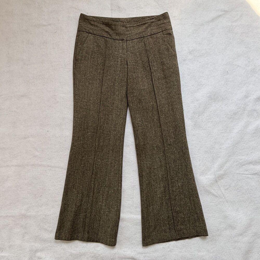 90s Forever 21 Tweed Flared Trousers